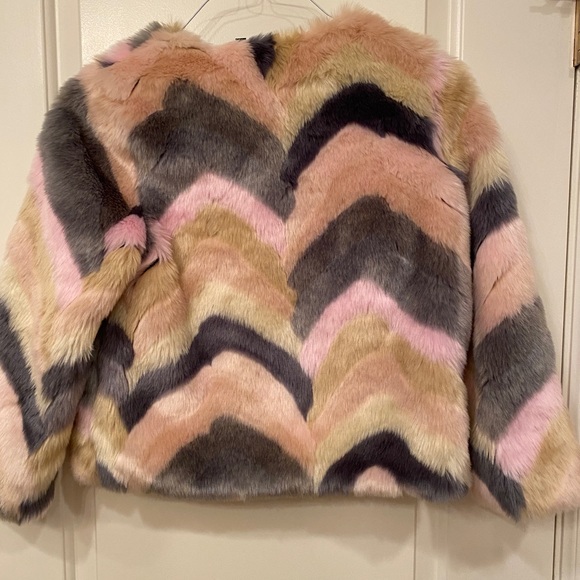 Kidpic Super Cute Fun Fur Jacket - Picture 3 of 7